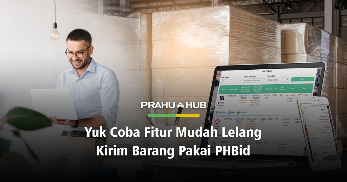 YUK COBA FITUR MUDAH LELANG KIRIM BARANG PAKAI PH BID