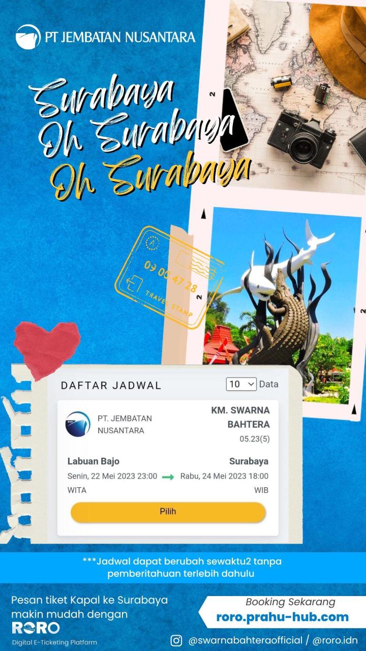 Jadwal Kapal Jembatan Nusantara
