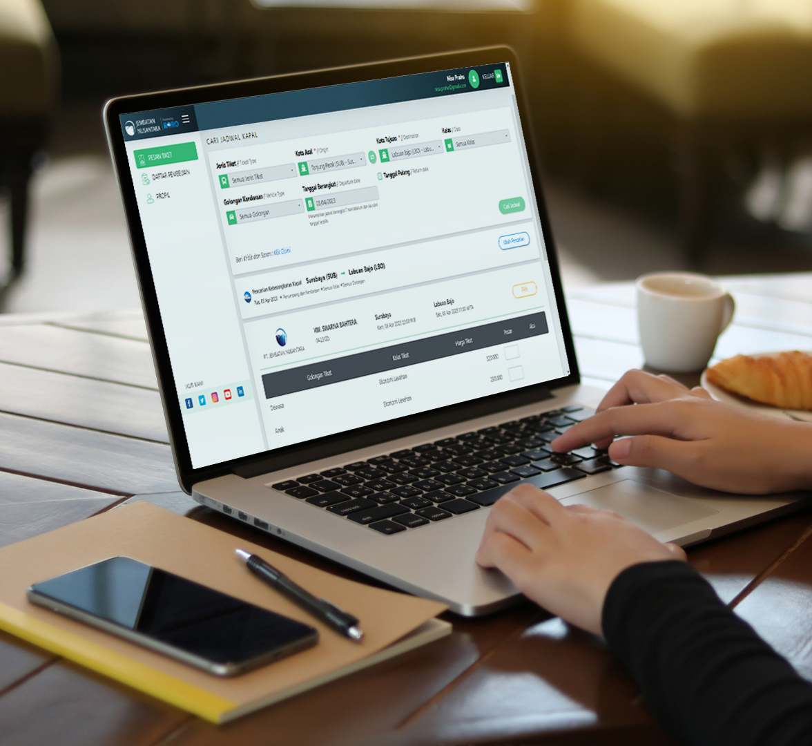 Booking tiket kapal Jembatan Nusantara