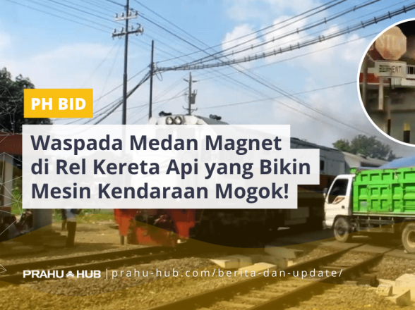 Waspada Medan Magnet di Rel Kereta Api yang Bikin Mesin Kendaraan Mogok!